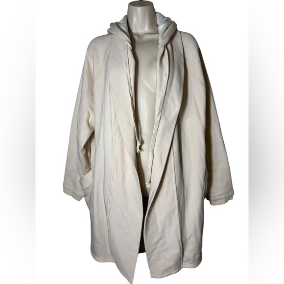 FABLETICS VANESSA HOODED CARDIGAN Soft pink size medium oversized style - Picture 3 of 14